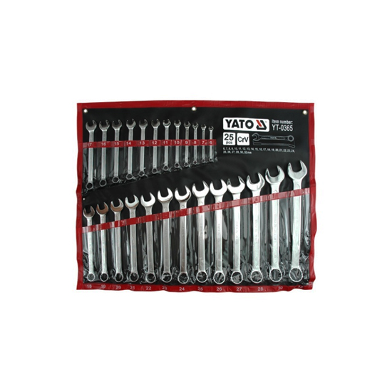 YATO COMBINATION WRENCH SET 25PCS - Veligaa Hardware