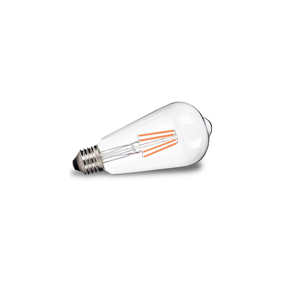 Ampoule en format ST64 à quatre filament-LED - 4 watts culot E27