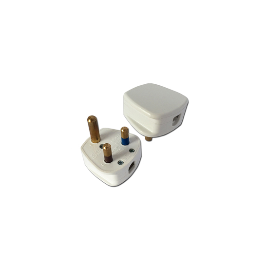 ABB 15A ROUND PLUG TOP - Veligaa Hardware