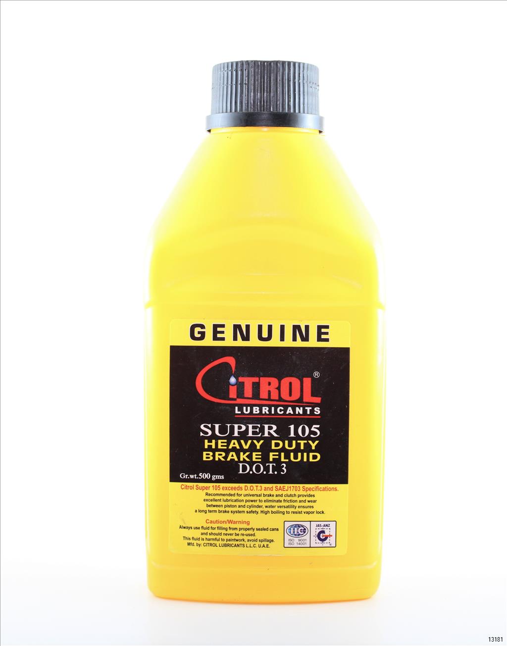 BRAKE FLUID DOT 3 HEAVY DUTY 500G CITROL - Veligaa Hardware