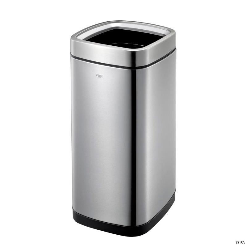 EKO OPEN TOP DUSTBIN SS SQUARE LAGUNA EK9088MT - Veligaa Hardware