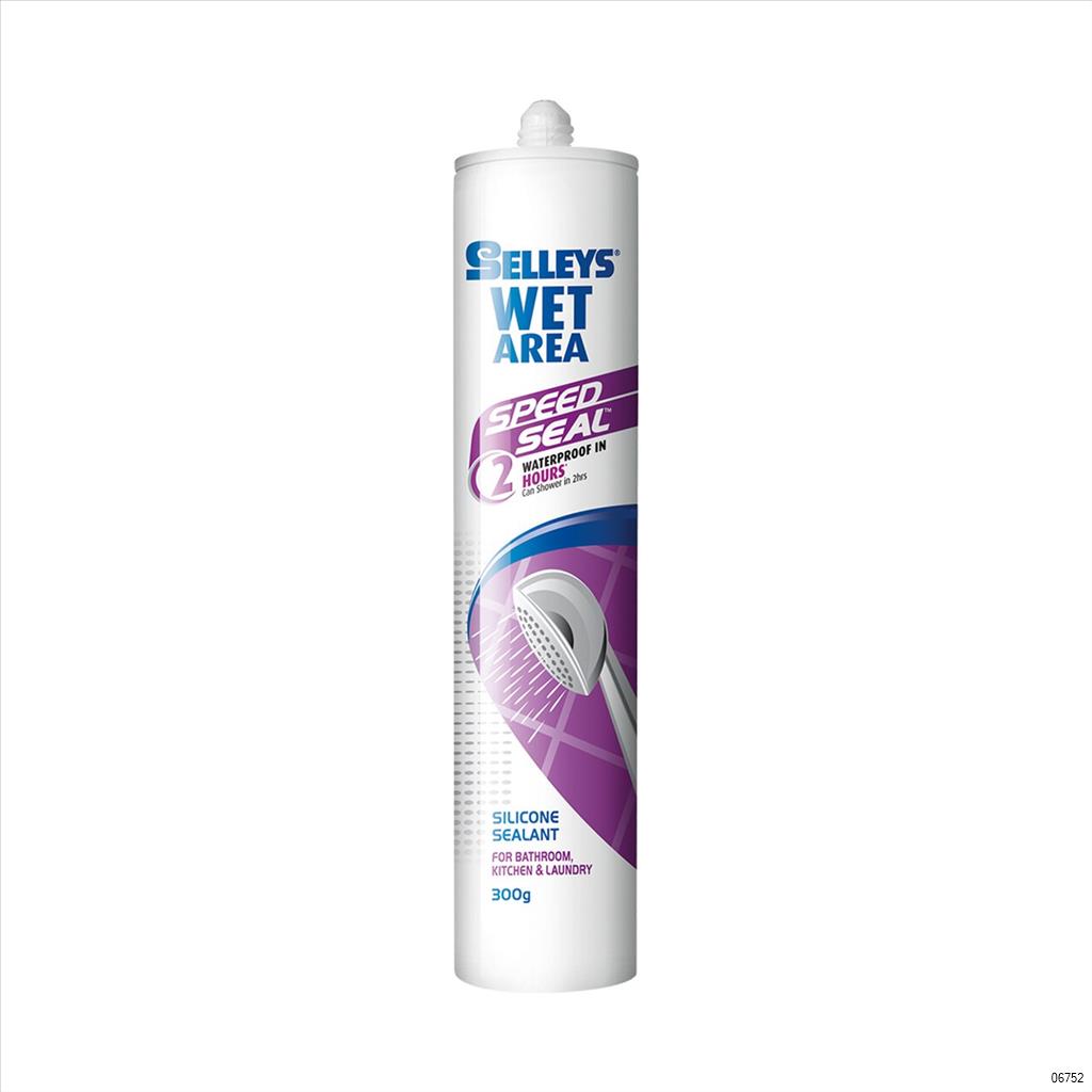 SELLEYS SILICONE SEALANT CLEAR 75G TUBE - Veligaa Hardware