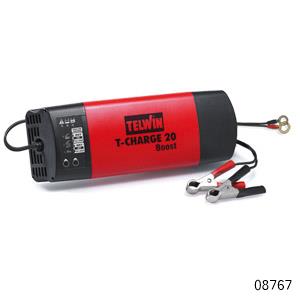 TELWIN TOURING 18 Tragbares Batterieladegerät 12V+24V / 13Amp / 230Watt -  CROP