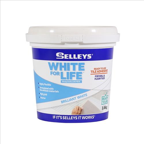Eys White For Life Rtu Tile Adhesive 1 6kg Veligaa Hardware - Wall Tile Glue Bunnings