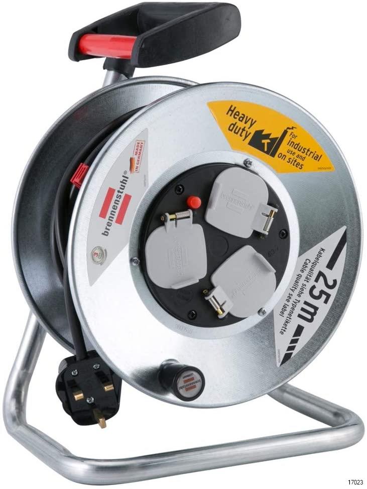 BRENNENSTUHL GARANT SM 240 CABLE REEL 25M 3G - Veligaa Hardware