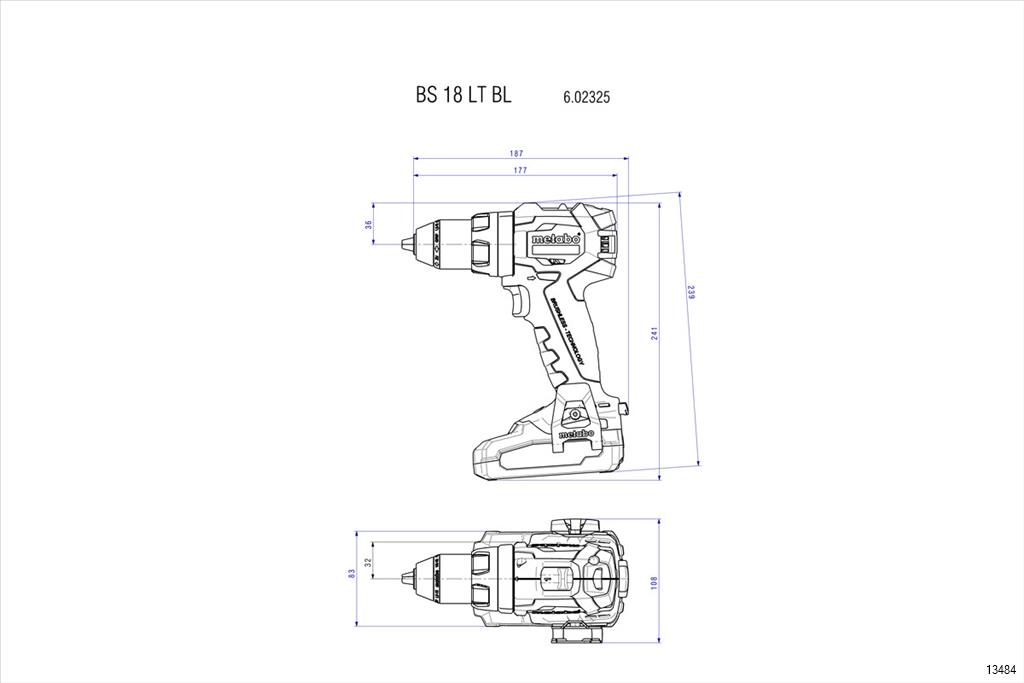 METABO CORDLESS DRILL SCREWDRIVER BS 18 Veligaa Hardware