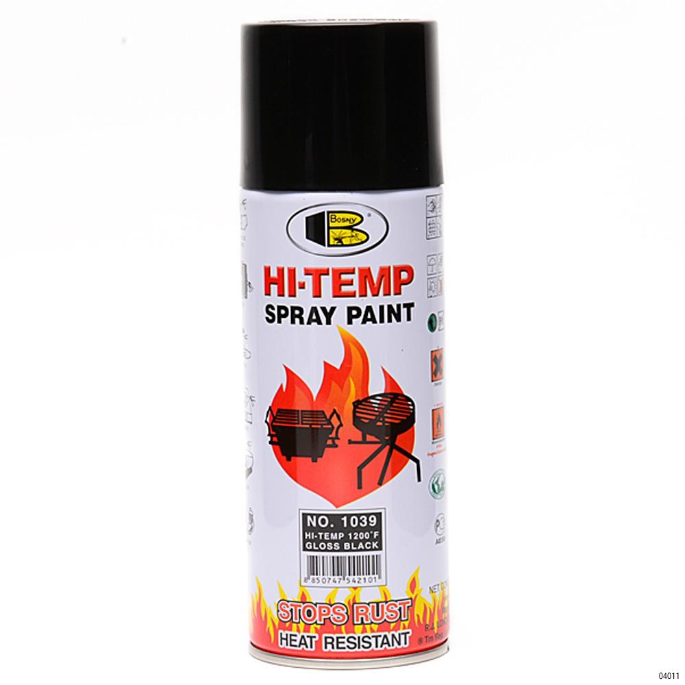 JBC Hi-Heat Flat Black Spray Paint Qty (12), NWIM