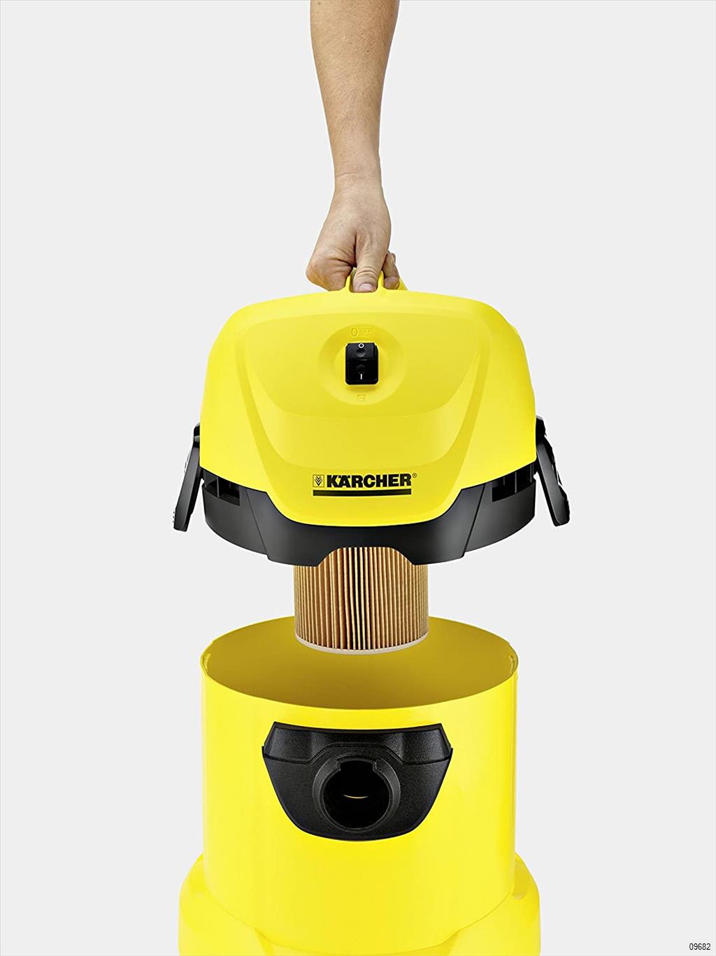 ASPIRADOR KARCHER WD3 1000w 17L