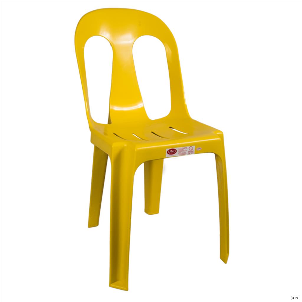 Yellow deals plastic chairs