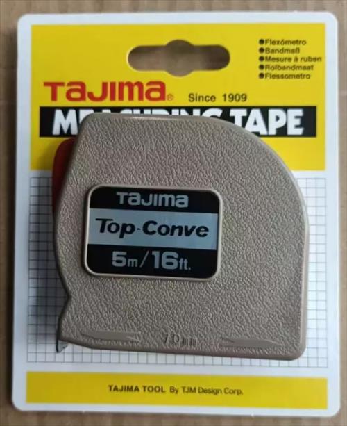 Fyrretræ desinfektionsmiddel kapital TAJIMA MEASURING TAPE TOP-CONVE 5M - Veligaa Hardware